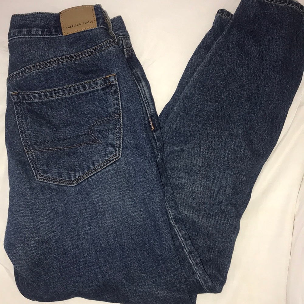 High rise American eagle girlfriend jeans